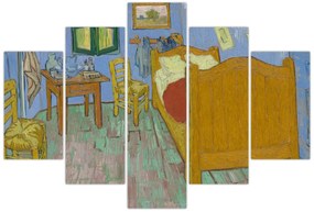 Tablou - Vincent van Gogh, The Bedroom, reproducere (150x105 cm)