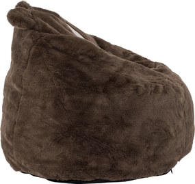 Fotoliu tip sac urs, maro, MEDAK