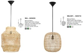 Lustra moderna decorativa design natural Mia NVL-9858659