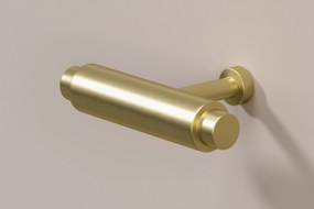 Comodă cu sertare Lorini 150 cm - casmir / mânere aurii T-bar