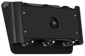 LED lampă solară de perete ALF LED/4W/1300 mAh 3000K IP54 negru