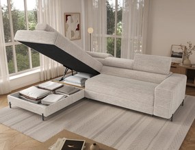 Colțar lemn masiv Colesio Extensibil 274x200 cm Personalizabil - Dreapta, Modullo 40