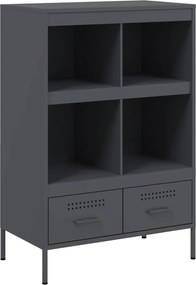 vidaXL Dulap înalt, antracit, 68x39x101,5 cm, oțel