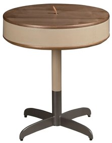 Masuta rotunda LUX Walnut
