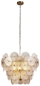 Lustra suspendata moderna design deosebit Wagon Wheel 9Lt