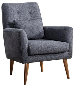 Fotoliu Zeni Berjer Dark Grey