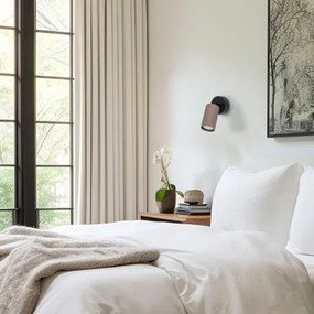 Spot TUNE 1xGU10/10W/230V negru/maro