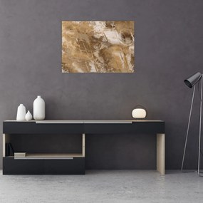 Tablou - Abstract maro (70x50 cm)