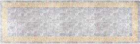 vidaXL Covor lavabil, gri, 80x300 cm