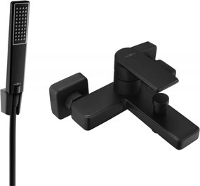 Mexen Mino R72 baterie pentru cadă cu set de duș, negru - 7243R72-70