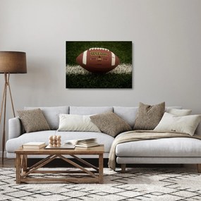 Tablou pe sticlă - Fotbal (70x50 cm)