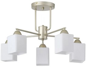 Lustră aplicată 5xE27/60W/230V