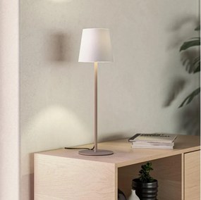 Eglo 901128 - Lampă de masă FIORANA 1xE14/40W/230V crem/alb