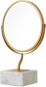 Oglinda de masa LUX marmura alba Jovanni