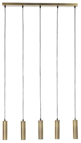 Lampă modernă cu pandantiv bronz cu 5 lumini - Jeana