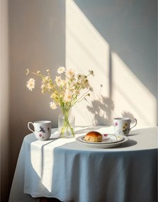 Cană albă din porțelan 330 ml Hammershøi Summer – Kähler Design