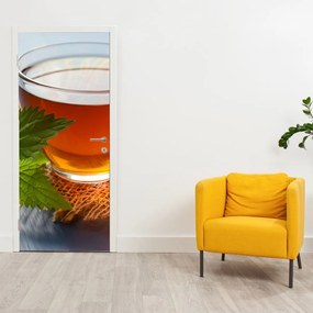 Fototapet pentru ușă - Cească cu ceai (95x205cm)