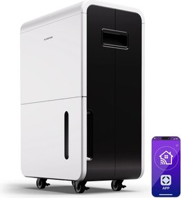 Klarstein DryFy Grand Smart 55, dezumidificator, WiFi, compresie, 55l/24h, 40-50 m²