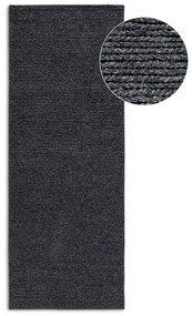 Covor tip traversă gri închis țesut manual din lână 80x200 cm Francois – Villeroy&amp;Boch