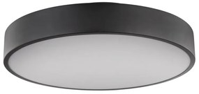 Plafoniera LED dimabila cu telecomanda design modern WISS negru 41744-48S GL