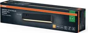 Osram - Aplică solară de perete ENDURA STYLE LED/12,4W/4,2V 2000 mAh IP54 antracit
