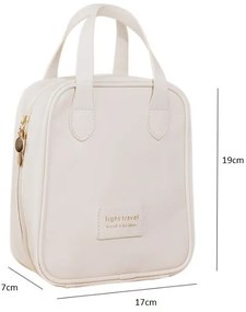 Geanta cosmetica LIGHT TRAVEL 17x19 cm, rozová