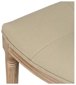 Bancă bej/în culoare naturală Royal – Ixia