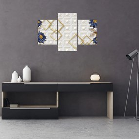 Tablou - Flori de diamant (90x60 cm)