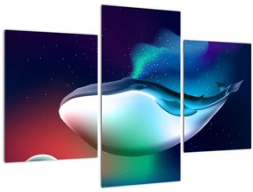 Tablou - Balena spațială (90x60 cm)
