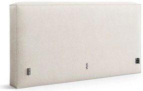 Tăblie de pat crem tapițată 189x100 cm Olivia – Micadoni