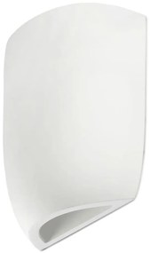 Aplică FARO 63429 KAPPU 1xE14/7W/230V 25x15 cm alb