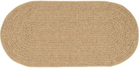 vidaXL Covor ZIZUR Maro 200 x 100 cm Polipropilenă