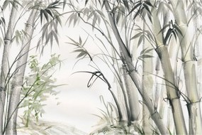 Tablou - Bambuși,desen (90x60 cm)
