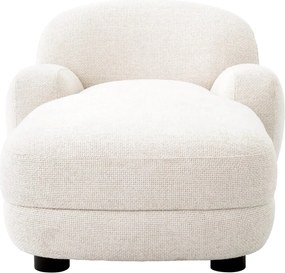 Pat de zi tip sezlong design LUX Udine, Lyssa off-white