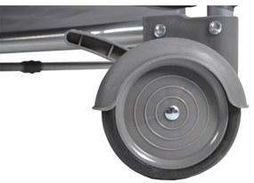 Patut pliant transformabil in tarc copii NOVOKIDS™ Sleepy NEST, 60X120 cm, 2 Niveluri, Masa infasat, Jucarie Carusel cu jucarii din plus, Fermoar