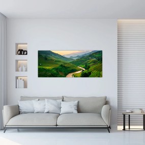 Tablou - Terase de orez II. (120x50 cm)