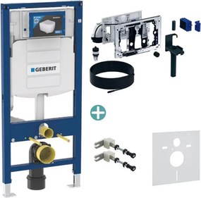 Pachet Geberit rezervor incastrat Duofix Sigma cu Kit Geberit DuoFresh cu declansare manuala gri antracit