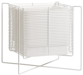 Ghiveci quadrat cu auto-irrigare, scund, ZEN, mai multe variante- Hobby Flower Culoare: albume