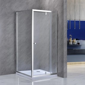 Perete de duș cu dimensiunea de 80x185 cm