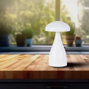 Lampă de birou LED reglabilă, reîncărcabilă, 1W, 5V, 3000-6000K, 1800 mAh, albă