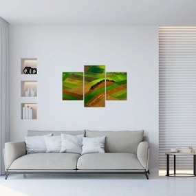 Tablou - Lan, luncile (90x60 cm)