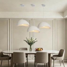 BRILAGI - Lustră pe cablu WABI SABI 1xE27/60W/230V Ø 40 cm alb