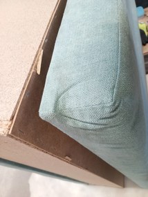 OFERTA Canapea extensibila in U VENORIA 285x146 cm, verde deschis + 2 pernite GRATUIT Rangul II
