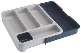 Sertar reglabil pentru tacâmuri Joseph Joseph DrawerStore, gri