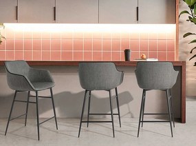 Scaun de bar tapitat design italian Tomika