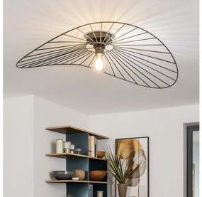 Brilagi - Lustră LED aplicată CERIA WIRE 1xE27/40W/230V 60x80 cm neagră