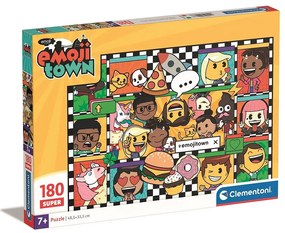 Emoji Puzzle Town 180 de piese Clementoni