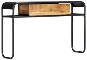 vidaXL Masă consolă, 118 x 30 x 75 cm, lemn masiv de mango