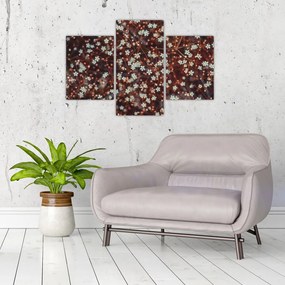Tablou cu floare de nu mă uita (90x60 cm)