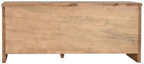 Comoda TV, natur, din lemn reciclat, Haven